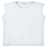 Mafoose Muška lista bez rukava, košulja za majicu Bijela 2xl