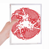 Rezanje papira Fish Svečana bilježnica Labavi dnevnik Upućivanje Domaćin