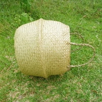 Eychin tkana cvjetna košarica morska trava pletenica Flower lonac tkani košarica za skladištenje biljne