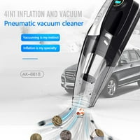 SHLDYBC Car Vakuum ručni čistač, guma za gume za automobil, 12V automatsko isključivanje klima uređaja