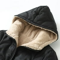 FVWitlyh Womens vuneni kaput Ženski kaputi sa kapuljačnim zimskim kaputom preveliran gornji gornji odjeća