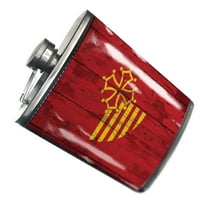 Flas Flask on Wood Languedoc-Roussillon Region :: Francuska