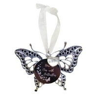 Verpetridure Božićni leptir ukras privjesak sestra Creative šuplje rezbarenje Izvrsno Leptir Memorijal