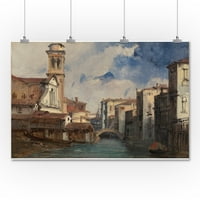 Crkva Santo Trovaso, Venecija - remek-djelo Classic - Umjetnik: Jules-Romain Joyant C