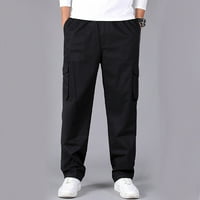 Leesechin muški teretni hlače-carice-teretne hlače tanke čvrste pravne hlače, casual vanjskih sportskih pantalona