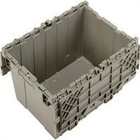 Distributivni kontejner sa šarkim poklopcem, 21-7 8x15-1 4x12-7 8, siva