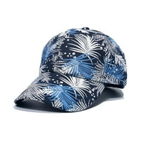 Bejzbol kapa za ljetne muškarce Žene Sunce Shading Basin Dvostrana boja Pet šiljasta šešir sa zvijezdom