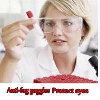 Jasne zaštitne naočare Radni zaštita za oči sline prašine otporne na prašinu protiv magle prozirne sigurnosne