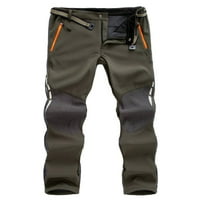 Muški zgušnjava vodootporna rešetka pantalona za skijanje planinarenje na otvorenom rukom obložene hlače