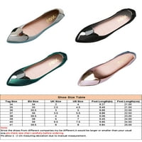 Rotosw Dame Loafers Udobne cipele Neklizajuće stanovi Ženski brod cipele Žene Modni klizanje na crnoj