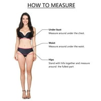 Ženski visoko kontrastni gradijent Split bikini set kupaći kostim kratka suknja za žene za kupaće kostim