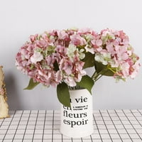Talus umjetni cvjetni ulov za privlačan izgled Fau svileni cvijet Vivid lažni hidrangea ukras fotografski