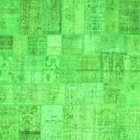 Ahgly Company u zatvoreni kvadratni patchwork Green Transicijske prostirke, 8 'kvadrat