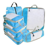 Proširivi kofer za prtljag Organizator putni dodaci Kompresioni kocke za pakiranje za svakodnevni odmor