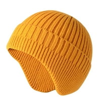 Morticci zimske kape paniste za žene muškarci pleteni beanie ušiju u šeširu toplom pletenom kapicom