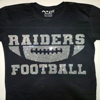 Majica Raiders, Fudbal The, Las Vegas Majica, Rinestone Majica, Bling Bling Tee, Dnevna majica igre,
