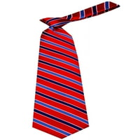 Muški dodatni dugi veliki i visoki modni kravatski geometrijski i prugasti dizajn