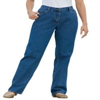 Žena unutar ženskog plus veličine Petite savršena pamučna stražnja elastična jean Jean