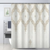 Marokanska zastor za tuširanje za tuširanje za kupatilo Dekoracija tkanina za zavjese za tuširanje sa