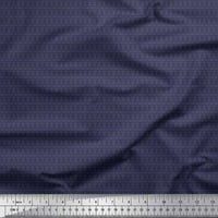 Soimoi Crepe Silk tkanina Geometrijska kosijana tkanina od dvorišta široko