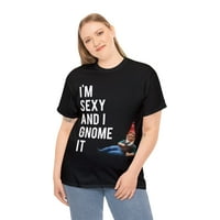 'm seksi i i gnome it unise grafička majica, veličina S-5XL