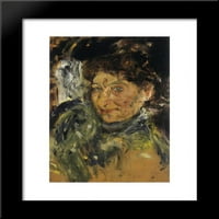 Portret majke, Maria Gerstl, nedovršeni uokvireni umjetnički otisak Richarda Gerstla
