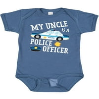 Inktastic Moj ujak je policajac Poklon dječaka za bebe ili dječji bod