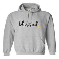 Odrasli blagoslovljeni hrišćanski skromni dukserice hoodie