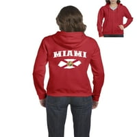 MMF - Ženska dukserica pulover punog zip, do žena veličine 3xl - Miami