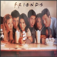 Prijatelji - Uramljena TV emisija Poster
