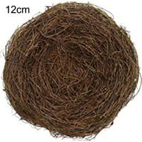 Rattan Birds Nest Crafts ručno izrađen suho prirodni ptica 's vrtno dvorište