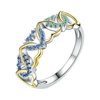 Hanxiulin Jednostavan stilski i izvrsni dizajni prstenovi pogodni su za razne prigode