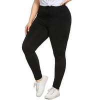 Tenjioio gamaše Jesen Plus veličina Žene seksi gamaše pantalone Yoga Sport Hole Petite hlače