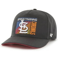 Muški 'charcoal St. Louis Cardinals Proljetni trening refleicka, snapback šešir - OSFA