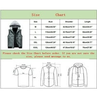 Leey-World Muški zimski kaputi Muška jesen i zimski džepni džepni džepni jakni kaputi za blubu za bluzu