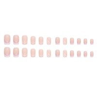 Sweet Pink Nude Boja lažnih nokti Jednostavan za primjenu i uklanjanje noktiju za modele stručnog salona