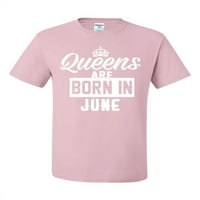 Divlji Bobby, kraljice rođeni su u junu u grafičkoj majici Humor Muška grafička majica, svijetlo ružičasta,
