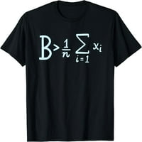 Ženske vrhove imaju veće od prosječne majice, smiješna matematička majica poklon posade za zabavu majice