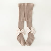 Aufmer se bavi čarape za tajice dječje djevojke dječje pantyhose slatko bowknot Neklizajući drži tople
