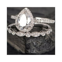Prsten za žene Izvrsni dijamant Elegantni nakit za rhinestone Modni dijamantni cirkon ženski prsten