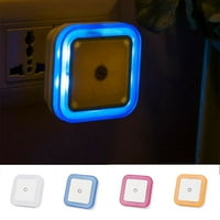 Gerich automatski LED utikač u noćnoj lampica senzor za uštedu energije Multicolour Sigurnost djeteta