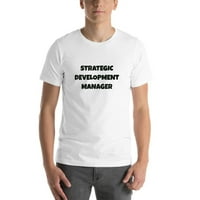 Strateški razvojni menadžer Zabavni stil kratkih rukava pamučna majica s nedefiniranim poklonima