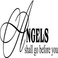 Zidni naljepnici Anđeli prolaze prije vas - nadahnute život Kristov Bog Religiozno tijelo Biblija Christian