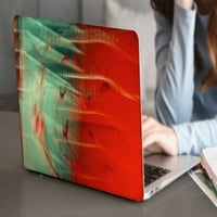 Kaishek zaštitna futrola Kompatibilna tvrda pokrivača rel. MacBook Pro 14 sa XDR displejom dodirnite ID tipa C + crni poklopac tastature Model: crvena serija 0071