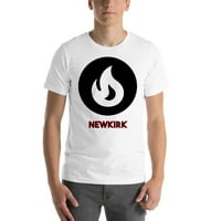2xl Newkirk vatreni stil kratkih rukava majica s nedefiniranim poklonima