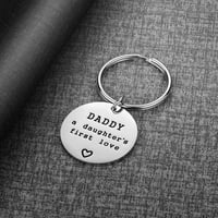 Tata Privjesci za tatu Day Day Day Days od kćeri sina, rođendanski pokloni za djed, otac, očuh oca, muški ljudi koji vole ključeve, jedinstvene poklone za ključeve