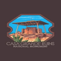 Casa Grande ruše Nacionalni spomenik, Arizona, Contour