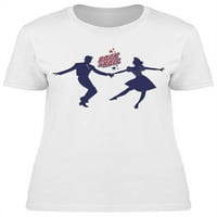 Plesni par i kolut Plesni par majica - MIMage by Shutterstock, ženska srednja