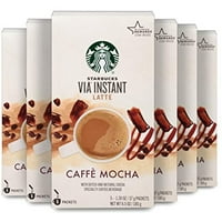 Starbucks preko instant paketa sa okusom kafe - Caffè mocha Latte -, brojanje
