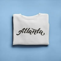 Atlanta zakrivljena slova citiraju dukseve žene -image by shutterstock, ženska 5x-velika